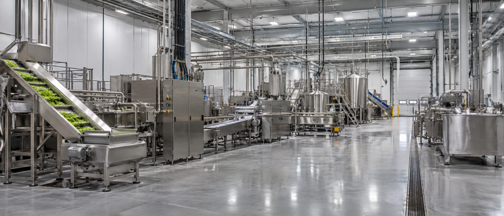 Lingkungan proses dan produksi industri